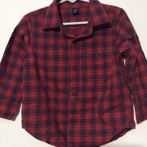 boys button down shirt for the holidays.